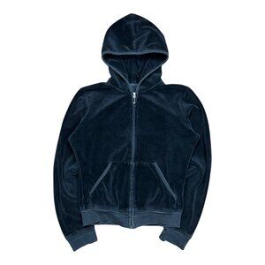 Juicy Couture Her Majesty Full-Zip Hoodie - XS